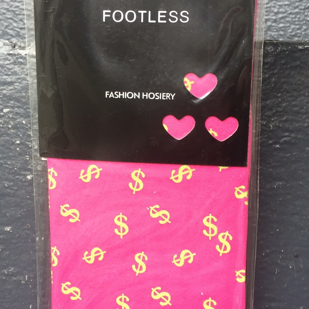 3D Digital Printed Dollar Money Sign Hosiery - Picture 5 of 7